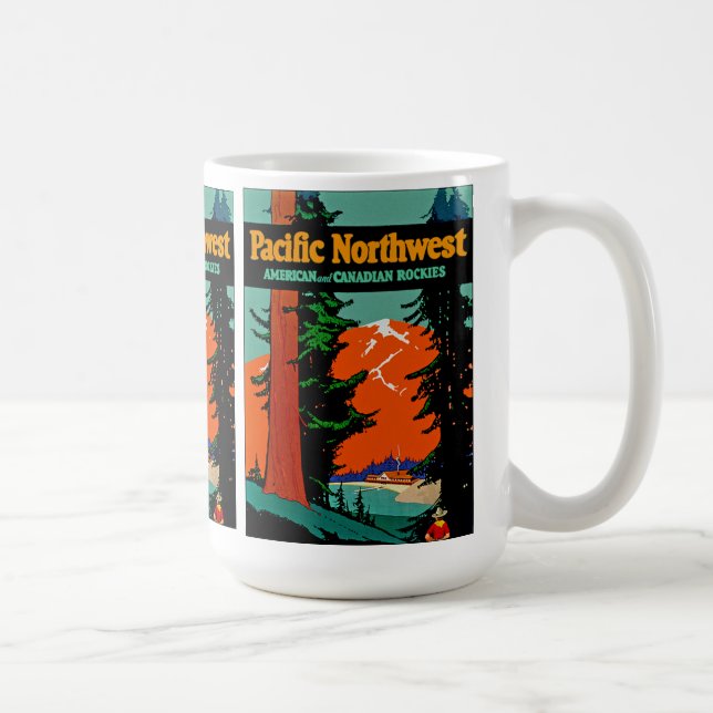 Caneca De Café Noroeste do Pacífico (Direita)