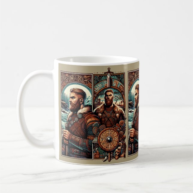 Caneca De Café Norse Warrior Legacy (Esquerda)