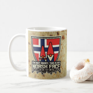 Caneca De Café Norsk Face