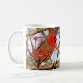 Caneca De Café Norte Cardinal Mug II por BirdingCollectibles