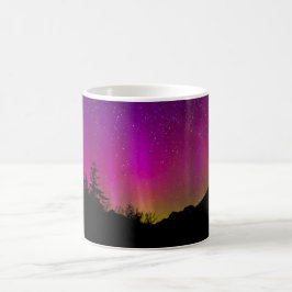 Caneca De Café Norte Luzes Aurora Borealis StarNight Sky