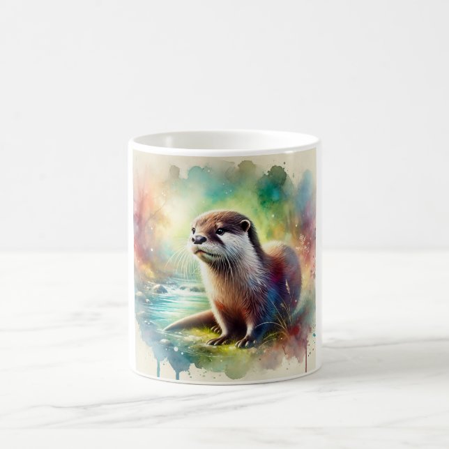 Caneca De Café North American River Otter 280824AREF118 - Waterco (Centro)