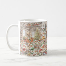 Caneca De Café North Pole Chickens, Coffee Mug