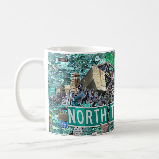 Caneca De Café North Tonawanda Streets mug  (Esquerda)