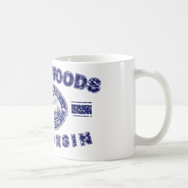 Caneca De Café Northwoods-Distress-[Conv (Direita)