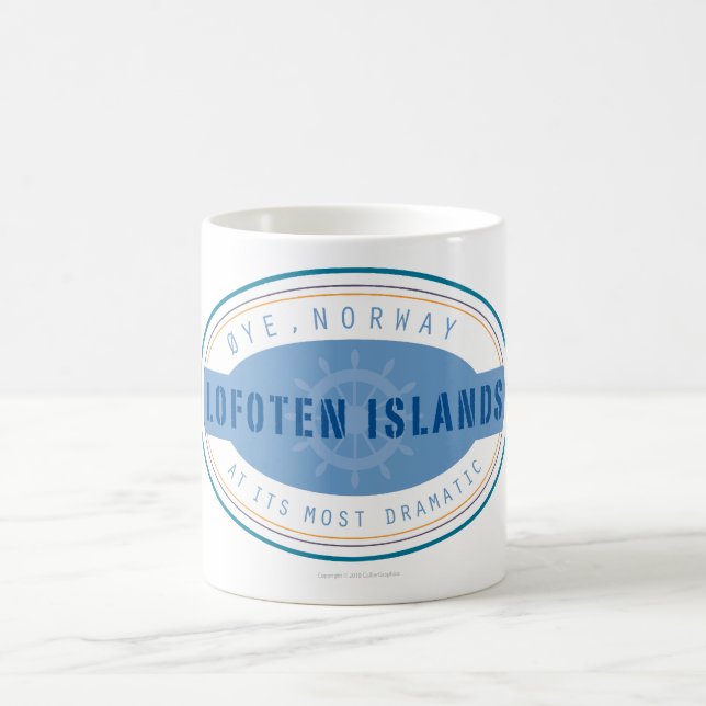 Caneca De Café Noruega-Caneca (Centro)