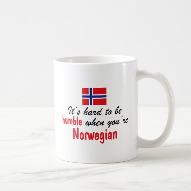 Caneca De Café Norueguês humilde (Direita)
