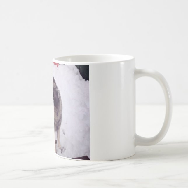 Caneca De Café Norwegian_Elkhound_full 2 (Direita)
