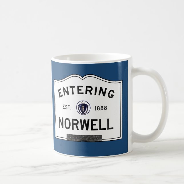Caneca De Café Norwell entrando (Direita)