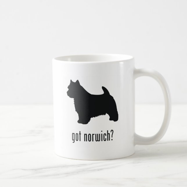 Caneca De Café Norwich Terrier (Direita)