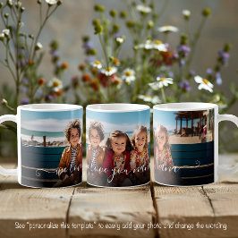 Caneca De Café Nós Amamos Você Nana Linda Modelo de Foto Texto