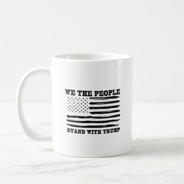 Caneca De Café Nós, As Pessoas, Estamos Com Presente De Suporte D (Esquerda)