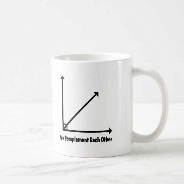 Caneca De Café nós complementamo-nos (Direita)