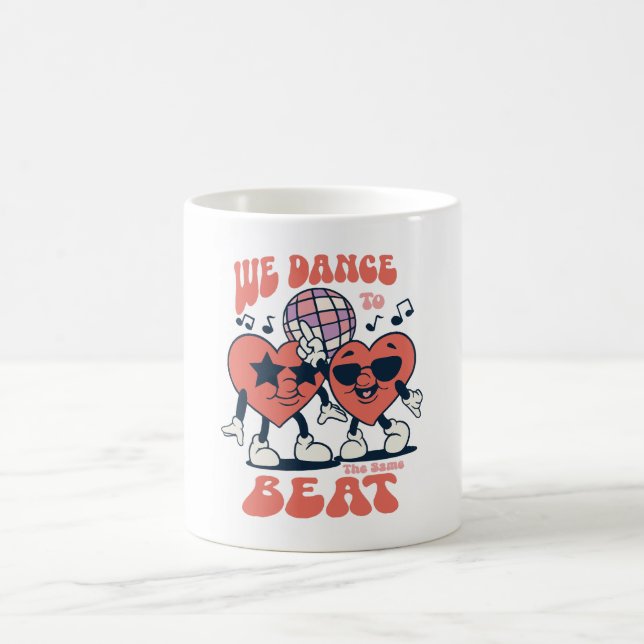 Caneca De Café nós dançamos no mesmo ritmo (Centro)