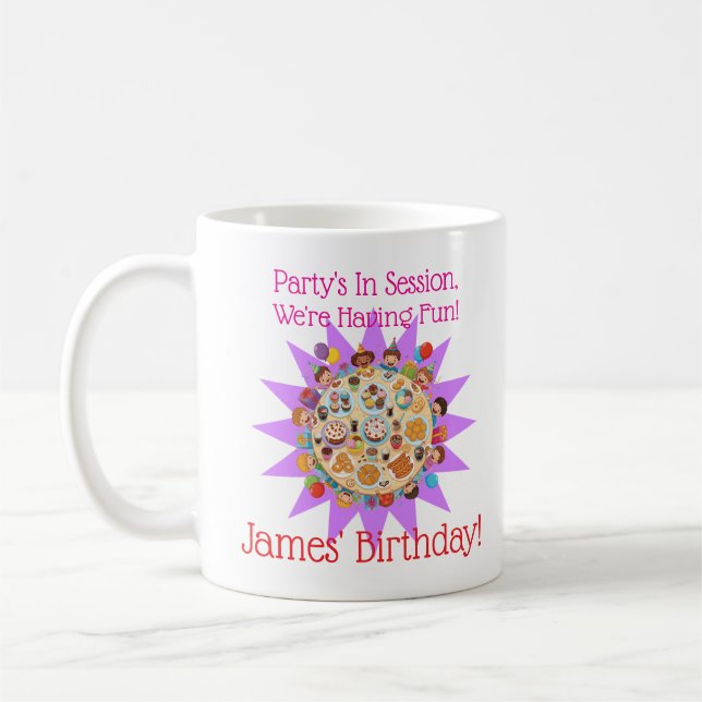 Caneca De Café Nós estamos nos divertindo! (Esquerda)
