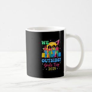 Caneca De Café Nós Fora Viagem de Meninas 2025 Meninas Afro Mulhe