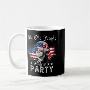 Caneca De Café Nós O Povo Gostamos De Festa Pai Fundador EUA