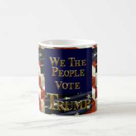 CANECA DE CAFÉ NÓS O POVO VOTAMOS EM TRUMP