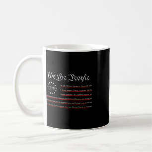 Caneca De Café Nós Povo Preâmbulo Nossa Constituição 4 De Julho