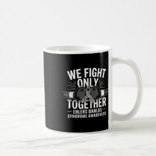 Caneca De Café Nós Só Lutamos Juntos, Boxando As Lentes De Zebra