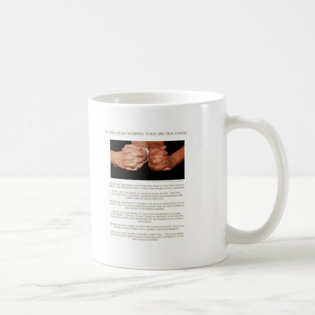 Caneca De Café Nós somos assistentes sociais (Direita)