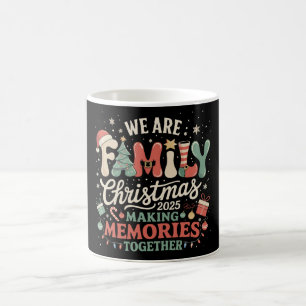 Caneca De Café Nós somos Família Natal Criando Memórias Juntos