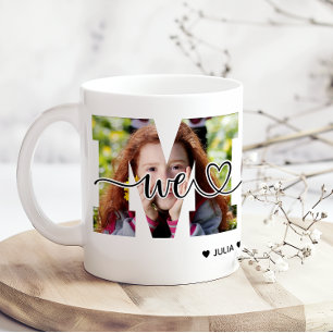 Caneca De Café Nós Te Amamos Mamãe Adicione Foto E Nome