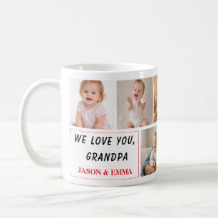 Caneca De Café Nós Te Amamos Vovô   Feliz Dia dos Avós