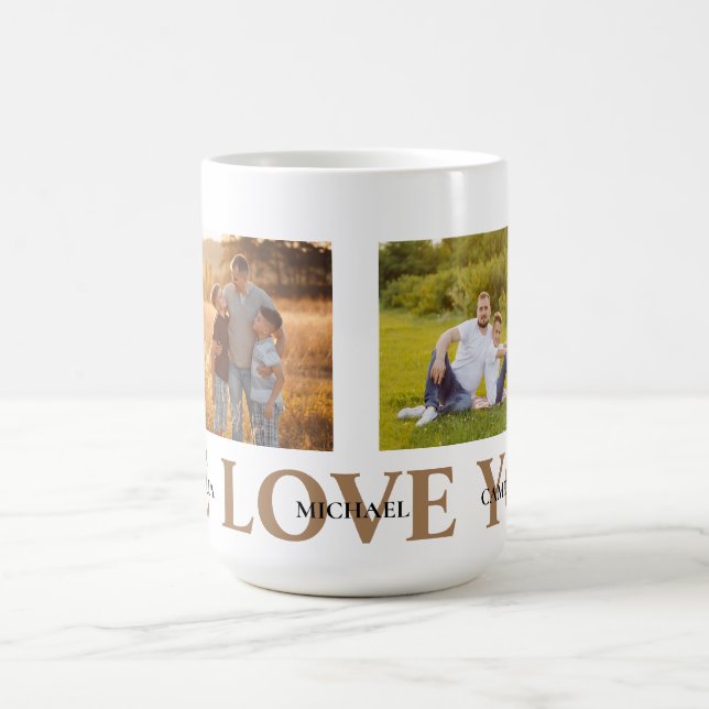 Caneca De Café Nós Te Amo Foto (Centro)