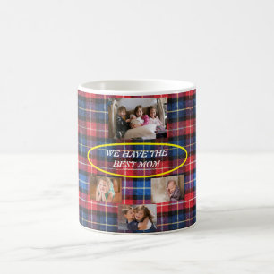 Caneca De Café Nós Temos A Melhor Mãe Na Xadrez 4 Fotos Estilo Li