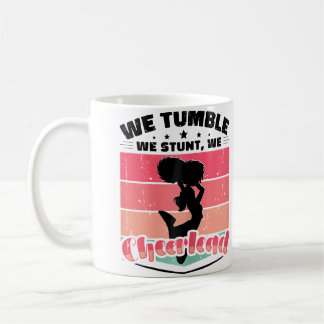 Caneca De Café Nós Tombamos Nós Lideramos Cheerleading Cheerleade