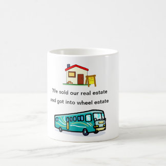 Caneca De Café "nós vendemos nossos bens imobiliários…."caneca