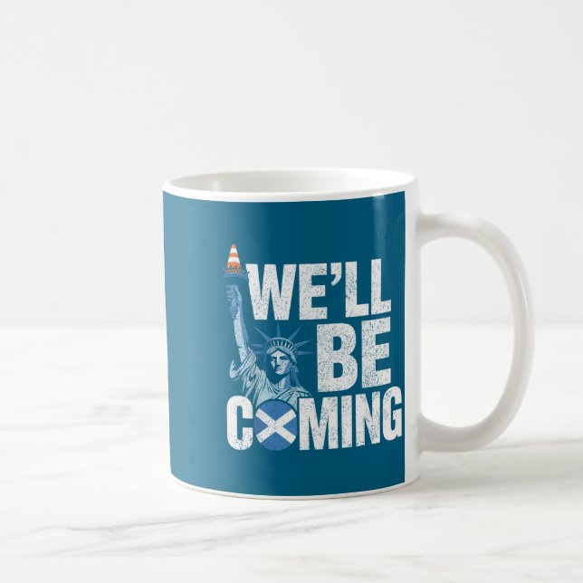 Caneca De Café Nós Vindo ll Escócia (Direita)
