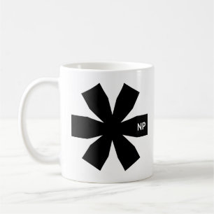 Caneca De Café Nosetouch Press Asterisk 11 oz Classic White Mug