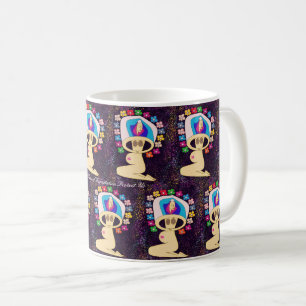 Caneca De Café nossa dama de expectativa nos protege