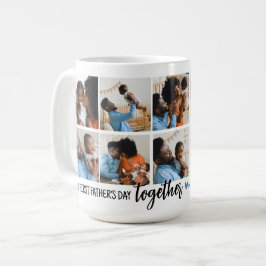 Caneca De Café Nossa Dia de os pais de 1rua Juntos! Colagem de Fo