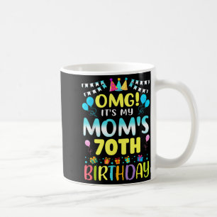 Caneca De Café Nossa, É O 70º Aniversário Da Minha Mãe, Doce 70 A