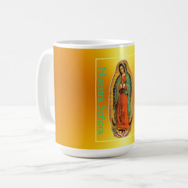 Caneca De Café Nossa Senhora de Guadalupe (Frente Esquerda)