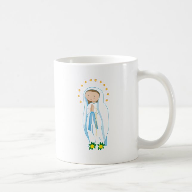 Caneca De Café Nossa senhora de Lourdes (Direita)