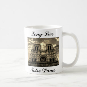 Caneca De Café Nossa Senhora Paris França Catedral Viva