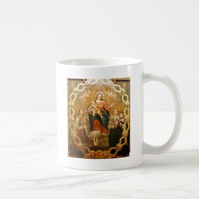 CANECA DE CAFÉ NOSSA SENHORA ROSÁRIO (Direita)