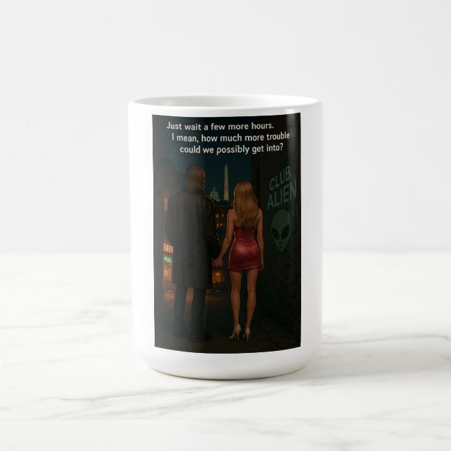 Caneca De Café Nossa Última Noite de Liberdade (Centro)