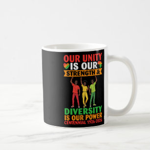 Caneca De Café Nossa Unidade É Força Diversidade Poder Centenário