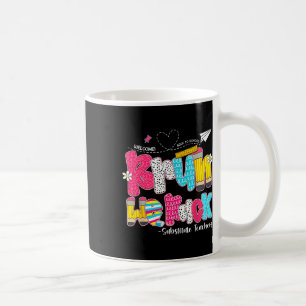Caneca De Café Nossa Voltamos Professores Substitutos Bem-Vindos