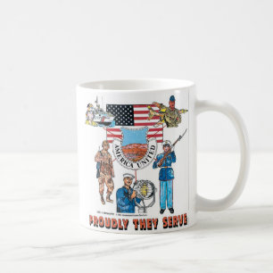 Caneca De Café nossas forças armadas