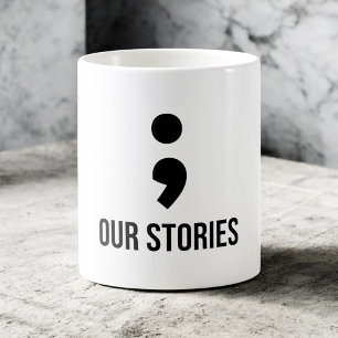 Caneca De Café Nossas Histórias Nunca Vão Acabar Casais Compatíve