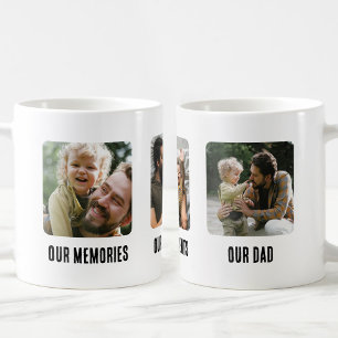 Caneca De Café Nossas memórias Nossos momentos Nosso Dia de os pa