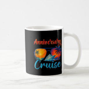Caneca De Café Nosso cruzeiro de aniversário de casamento marido