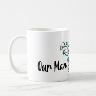 Caneca De Café Nosso Homem em Berlim - Tasse (blau)