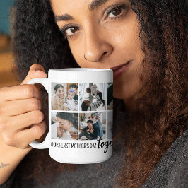 Caneca De Café Nosso Primeiro Dia das Mães Juntos! Colagem de Fot